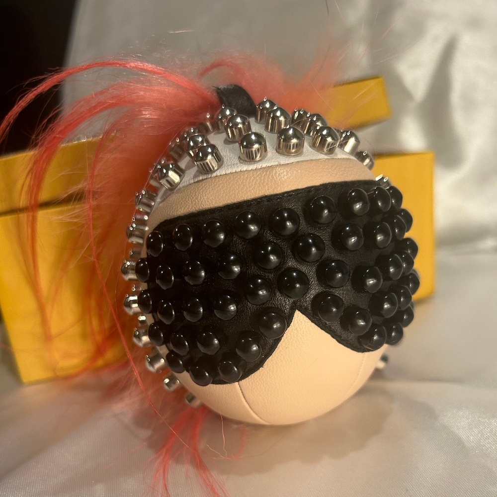 Fendi Fur Punkito Keychain Holder - PreOwned Vintage